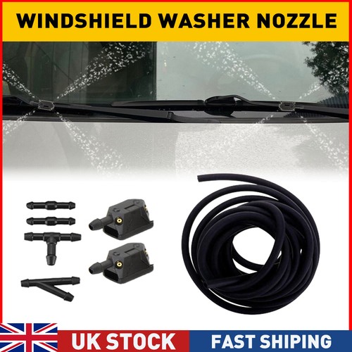 Front windshield spray nozzles - windshield,