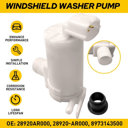 Front windscreen washer - front,