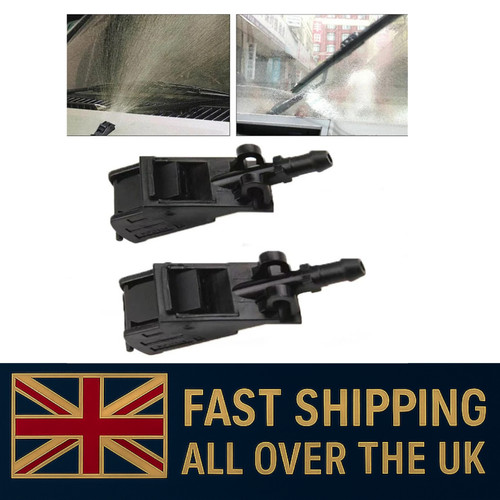 Front windscreen washer jet - 2x,